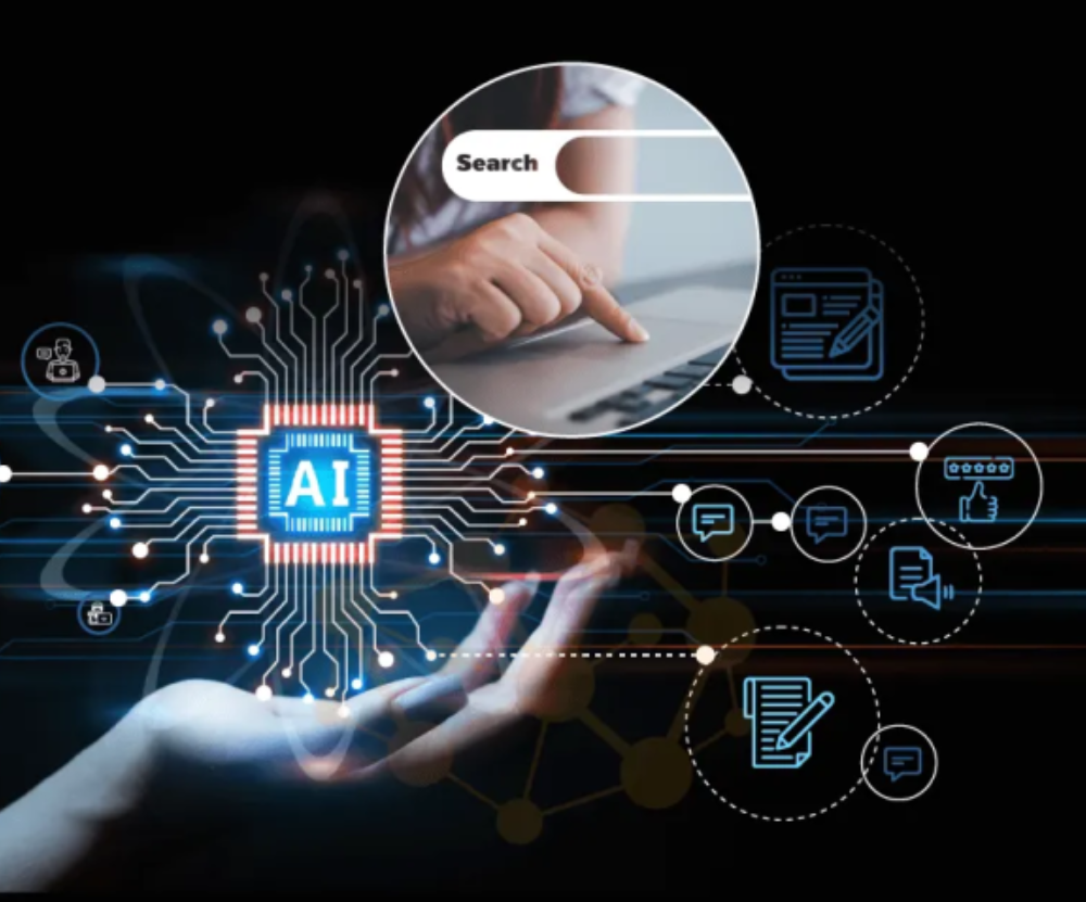 Creating intelligent systems that generate content, visuals, and ideas using advanced Artificial Intelligence models.